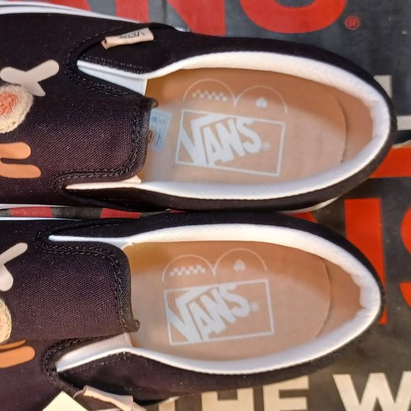 Vans Men's 3.5/Women's 5 Classic Slip-On Breast Cancer Awareness - Picture 4 of 12